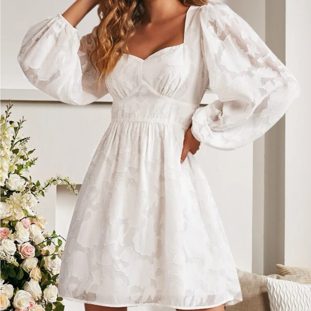 White dress